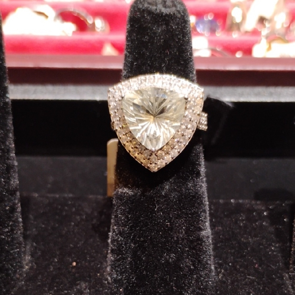 Jtv sterling silver ring NWT